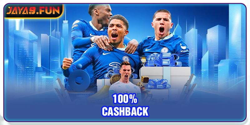 100% cashback