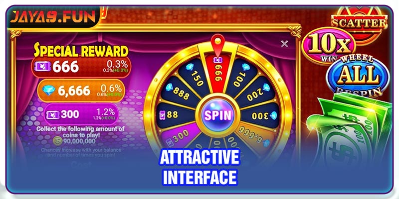 Attractive interface