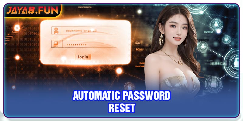 Automatic password reset