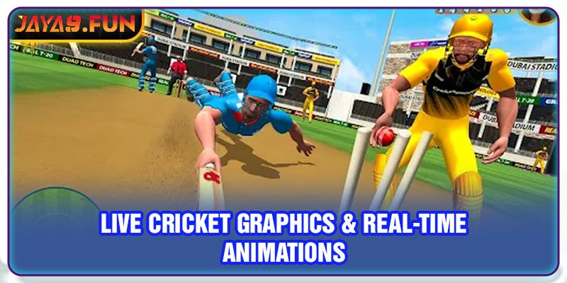 Live Cricket Graphics & Real-Time Animations