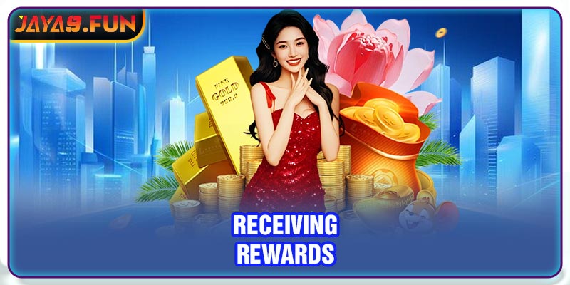 Receiving rewards